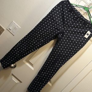 GAP pants polka dot s 8